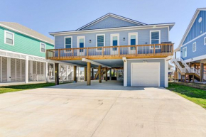 Private Dock and Patio Waterfront Galveston Retreat